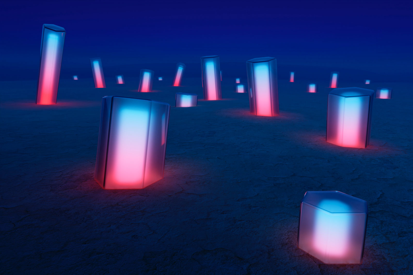 Texture 3D con forme esagonali per l'articolo sul Protocollo delle 3C e controllo umano dell'Intelligenza Artificiale