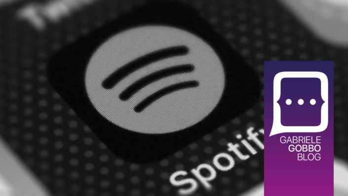 Comunicazione di servizio: Da oggi mi trovate anche su Spotify - 1 - Gabriele Gobbo