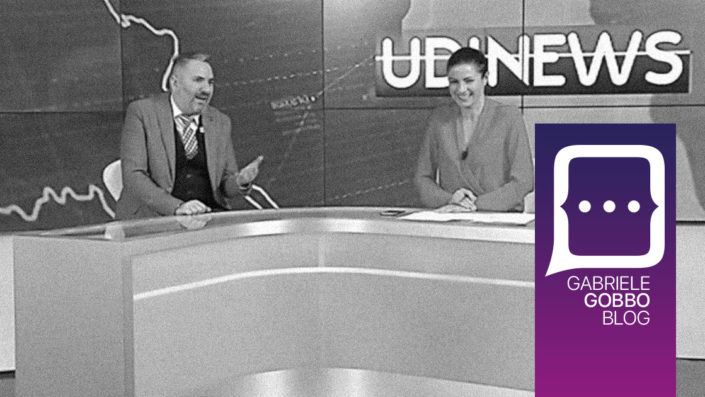 Post autoreferenziale: Intervista nel telegiornale di Udinews TV - 1 - Gabriele Gobbo