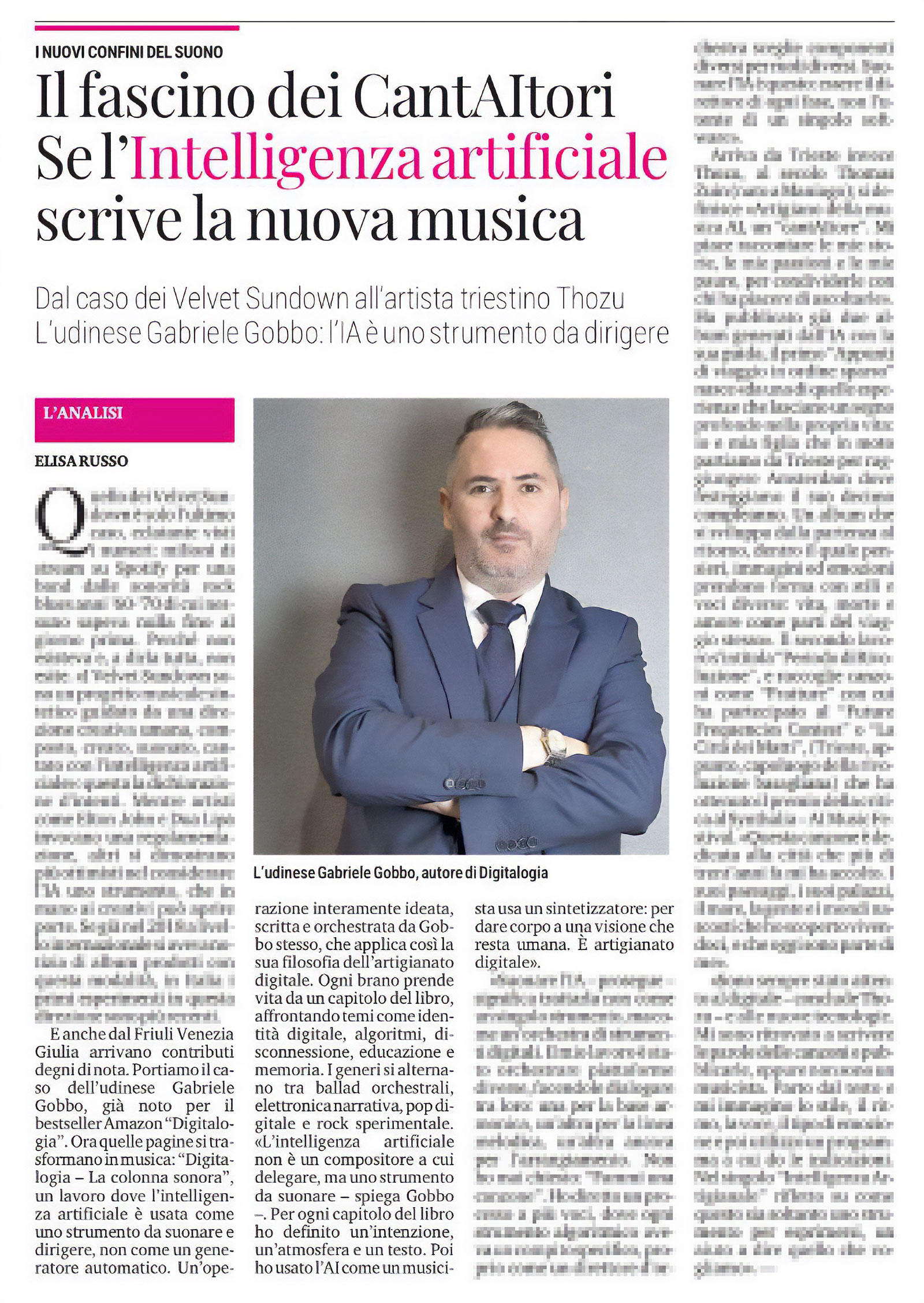 Nemmeno un pianoforte ha un'anima, se nessuno lo suona - 2 - Gabriele Gobbo