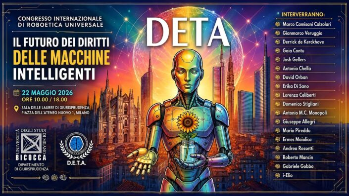 Interverr&ograve; al Congresso DETA di Roboetica Universale alla Bicocca - Gabriele Gobbo
