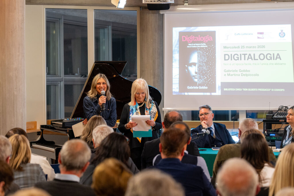 Il Caffè Letterario Codroipese mi ha invitato a presentare Digitalogia - Gabriele Gobbo
